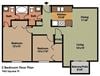 2 Bedroom + 1.5 Bath